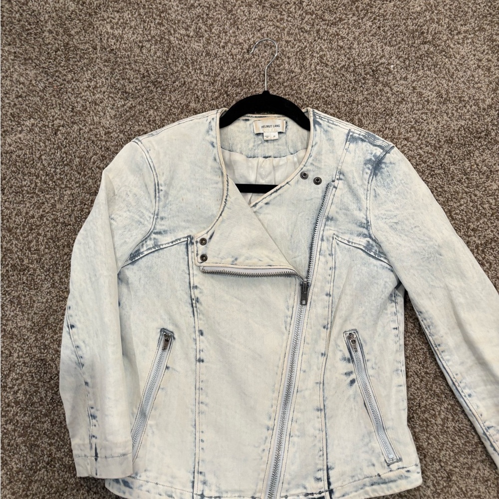 Helmut Lang Light Blue Denim Jacket